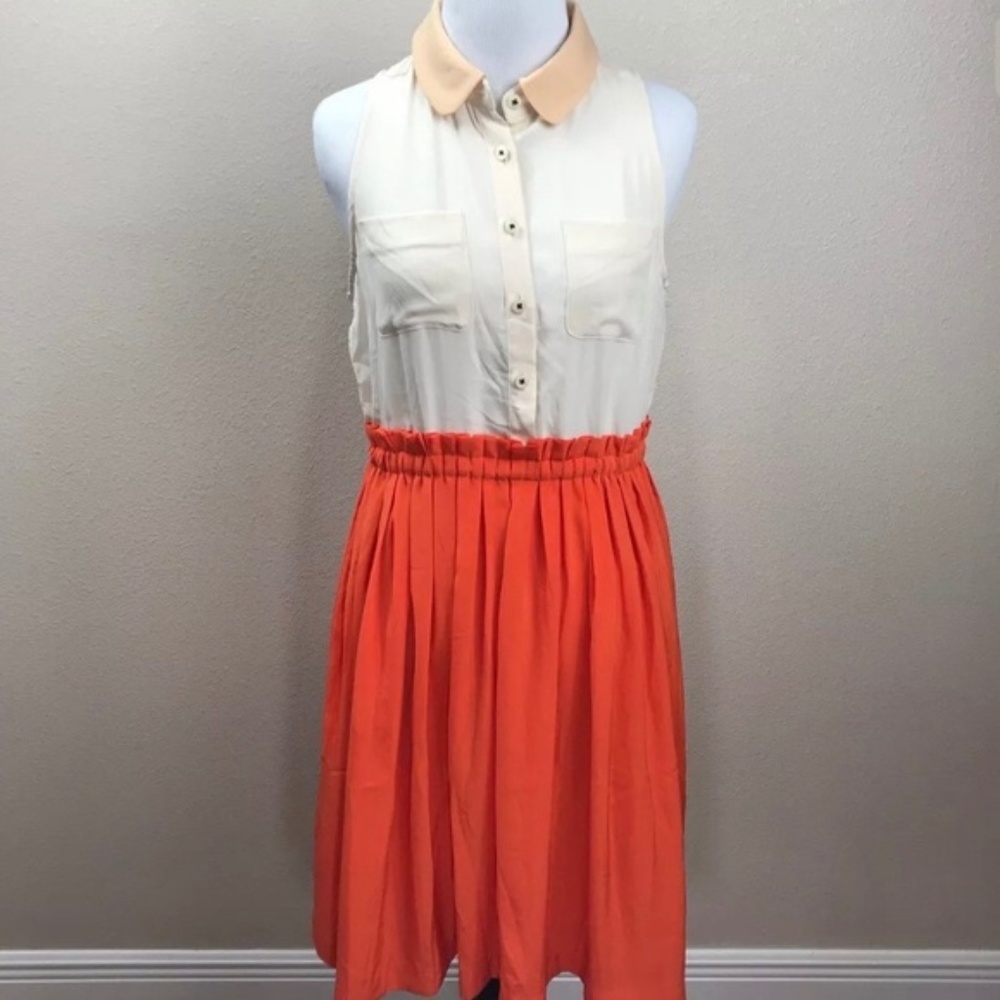 💐NEW Anthropologie Postmark Color Block Dress
